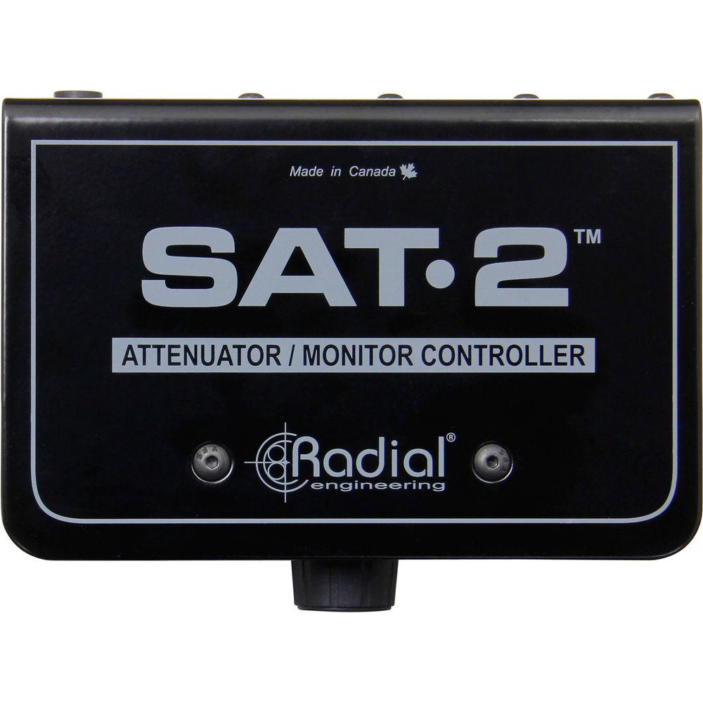Radial Engineering SAT-2 Stereo Monitor Controller and Audio Attenuator