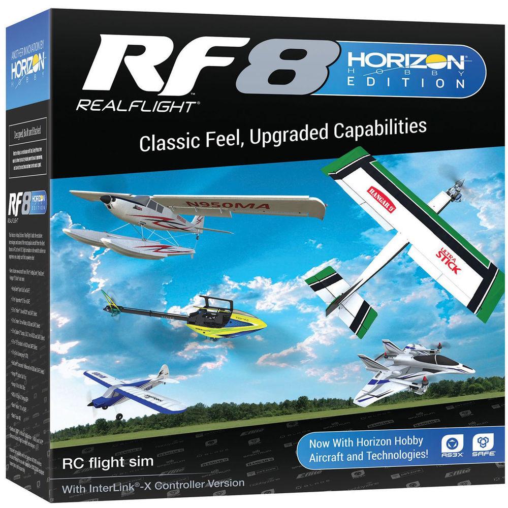 RealFlight RF8 Horizon Hobby Edition with InterLink-X Controller