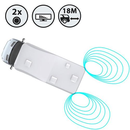 Rear View Safety RVS-122 Microwave Blind Spot Sensor System