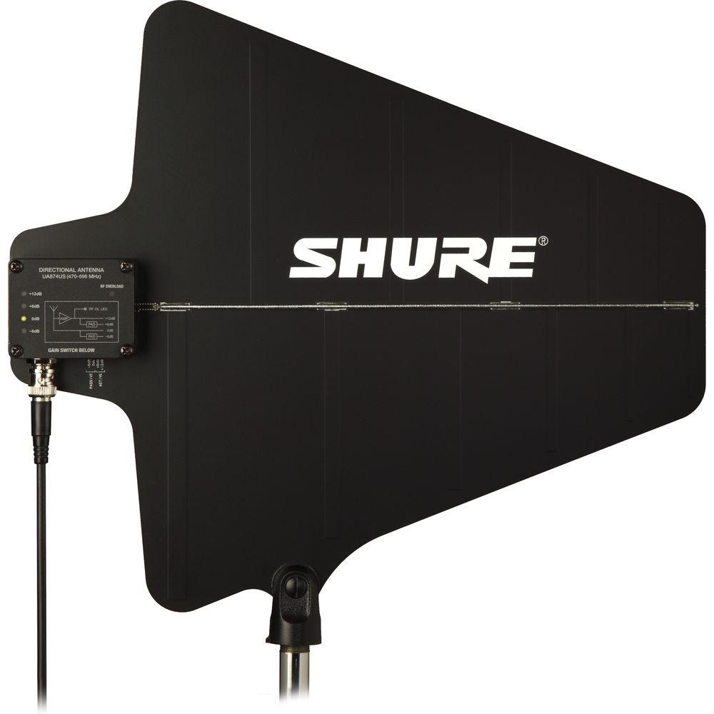 Shure Active Directional Antenna with Gain Switch