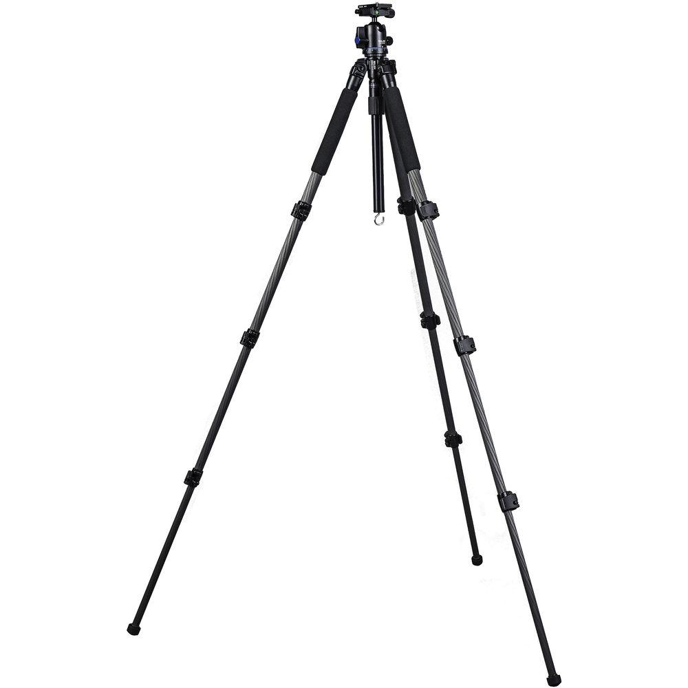Slik Pro 724CFL Carbon Fiber Tripod with PBH-525DS Ball Head