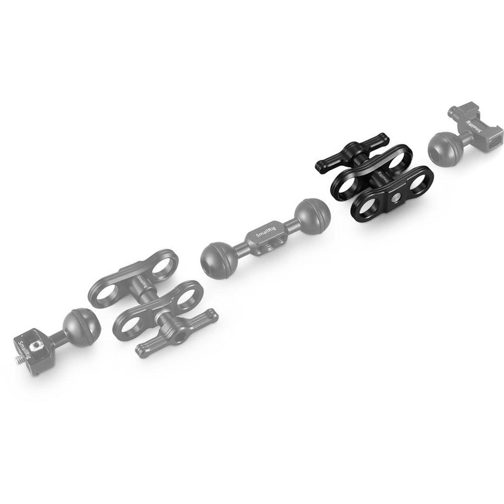 SmallRig Ball Head Clamp for Two Ball Heads