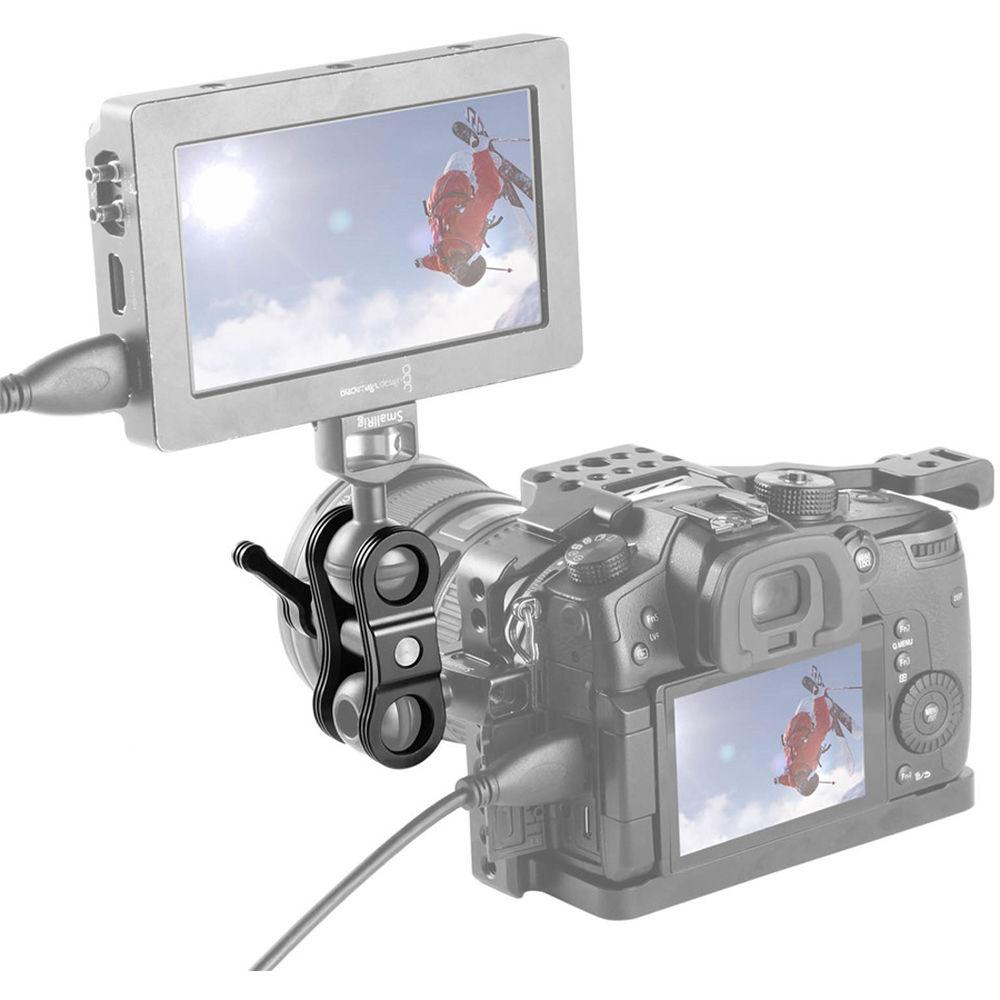 SmallRig Ball Head Clamp for Two Ball Heads