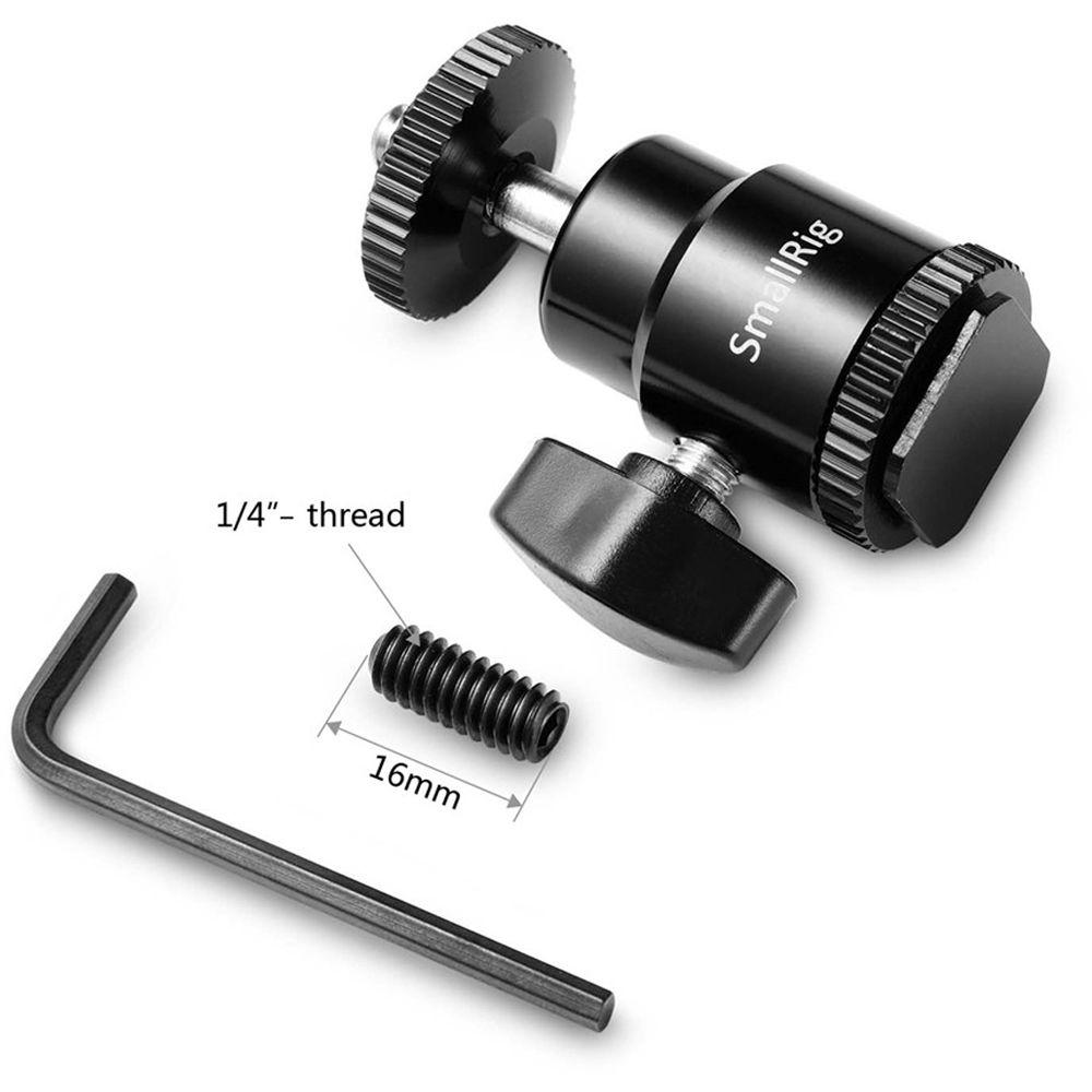 SmallRig Cold Shoe to 1 4" Threaded Adapter