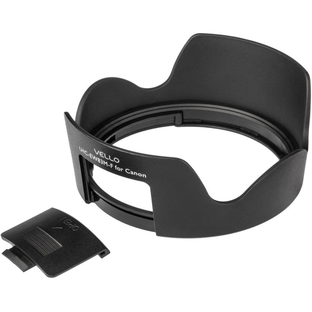 Vello EW-83M-F Dedicated Lens Hood with Filter Access Panel