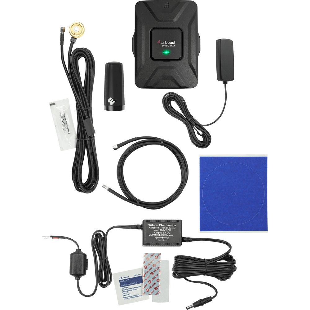 weBoost Drive 4G-X Fleet 2G 3G 4G LTE Signal Booster for Fleet Vehicles