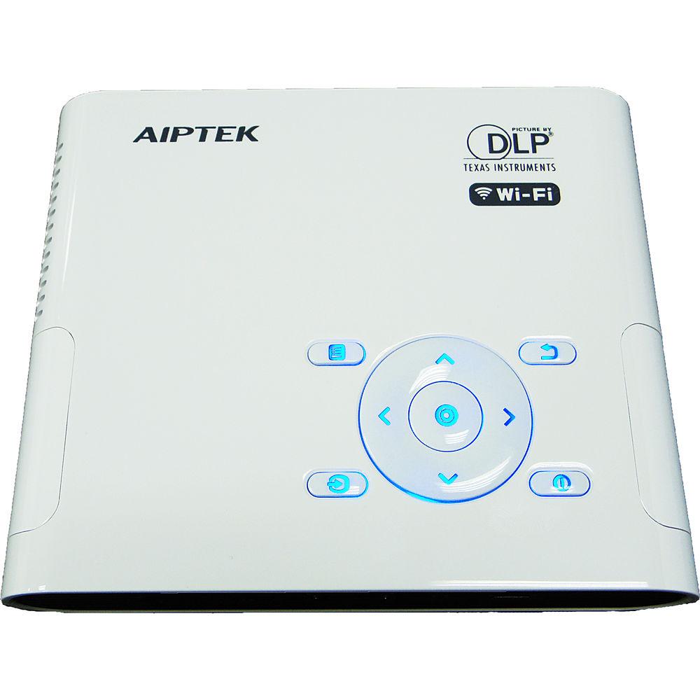 Aiptek AN100 100-Lumen FWVGA DLP Pico Projector with Wi-Fi