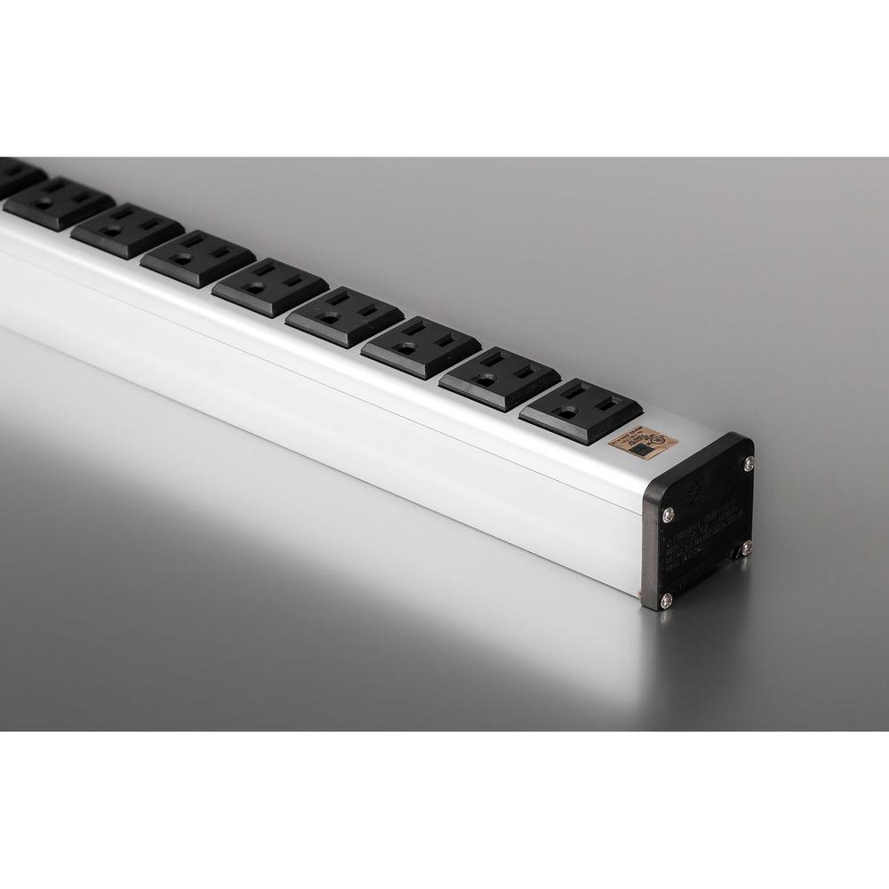 Aleratec 16-Outlet Industrial-Grade Power Strip