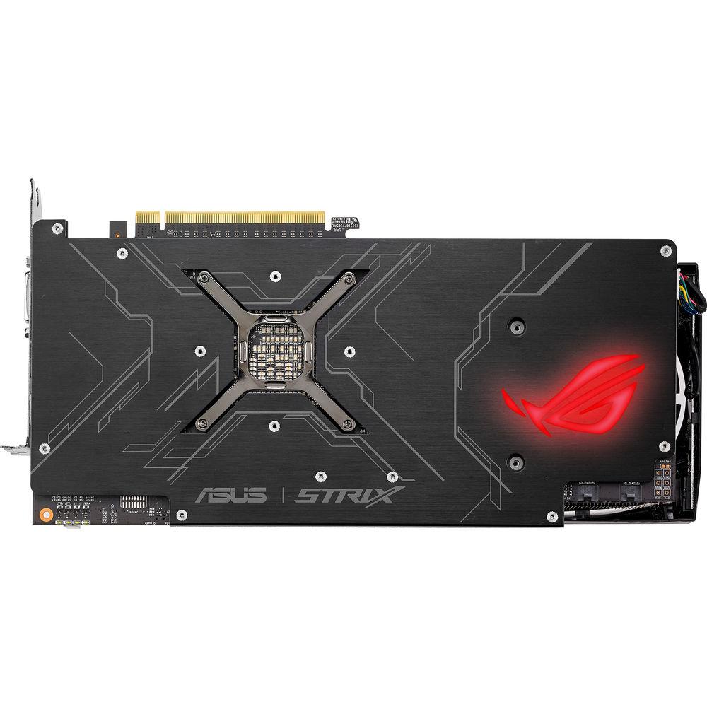 ASUS Republic of Gamers Strix Radeon RX Vega64 OC Edition Graphics Card