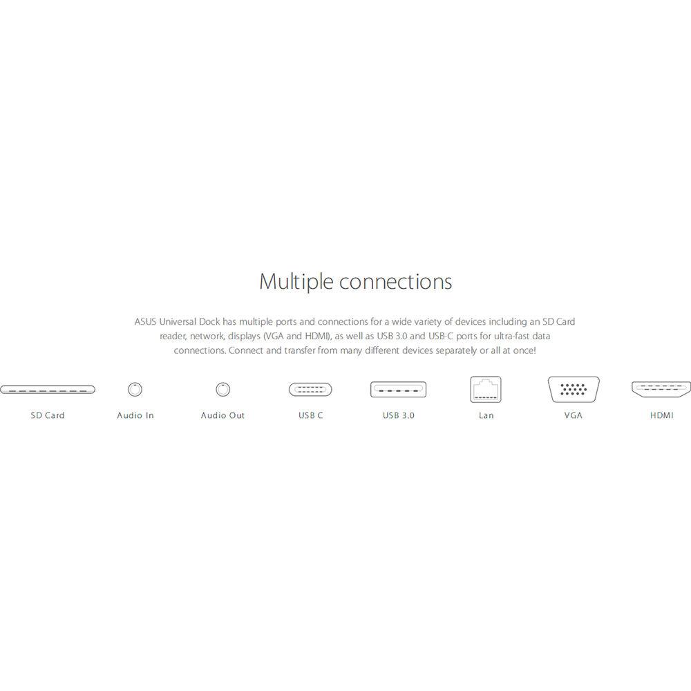 ASUS Universal USB 3.1 Gen 1 Type-C Docking Station