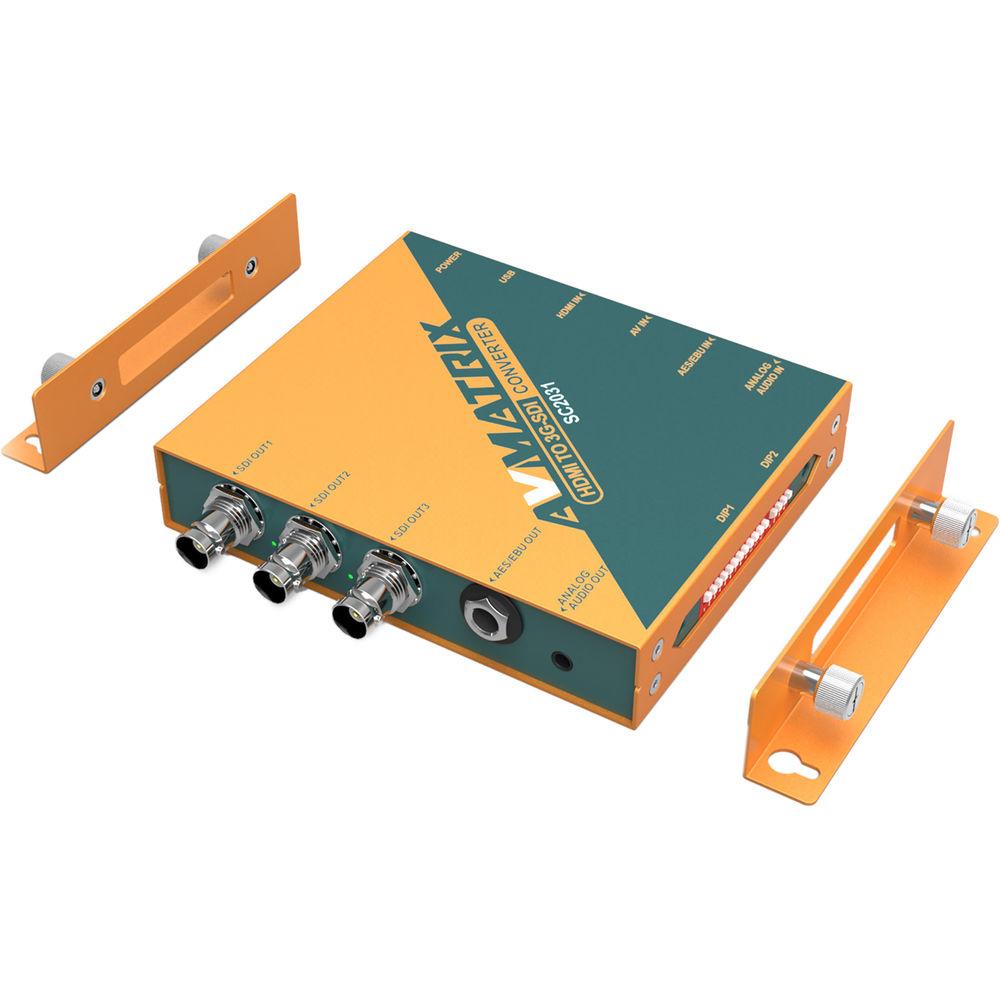 AV Matrix SC2031 HDMI AV to 3G-SDI Scaling Converter