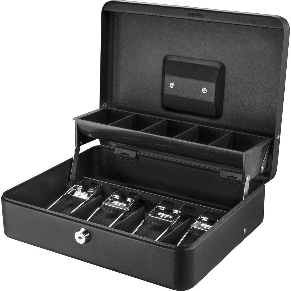 Barska 12" Standard Register Style Cash Box with Key Lock
