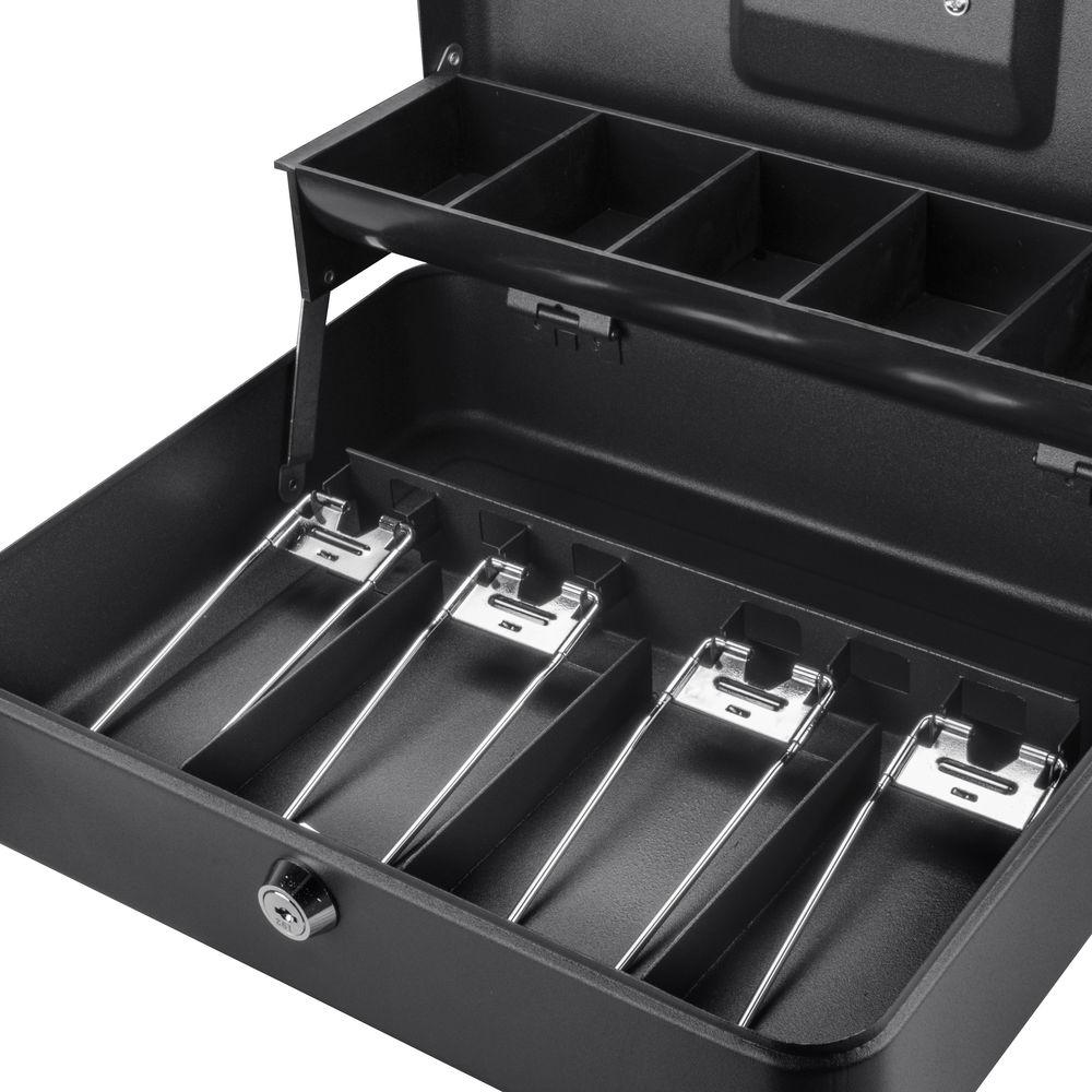 Barska 12" Standard Register Style Cash Box with Key Lock