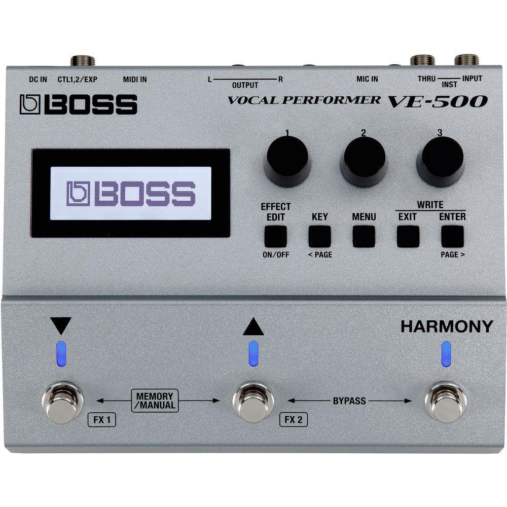 BOSS VE-500 Vocal Performer Pedal