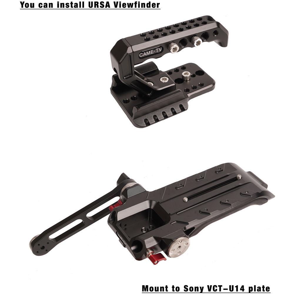 CAME-TV Shoulder Rig Plus for Blackmagic URSA Mini URSA Mini Pro