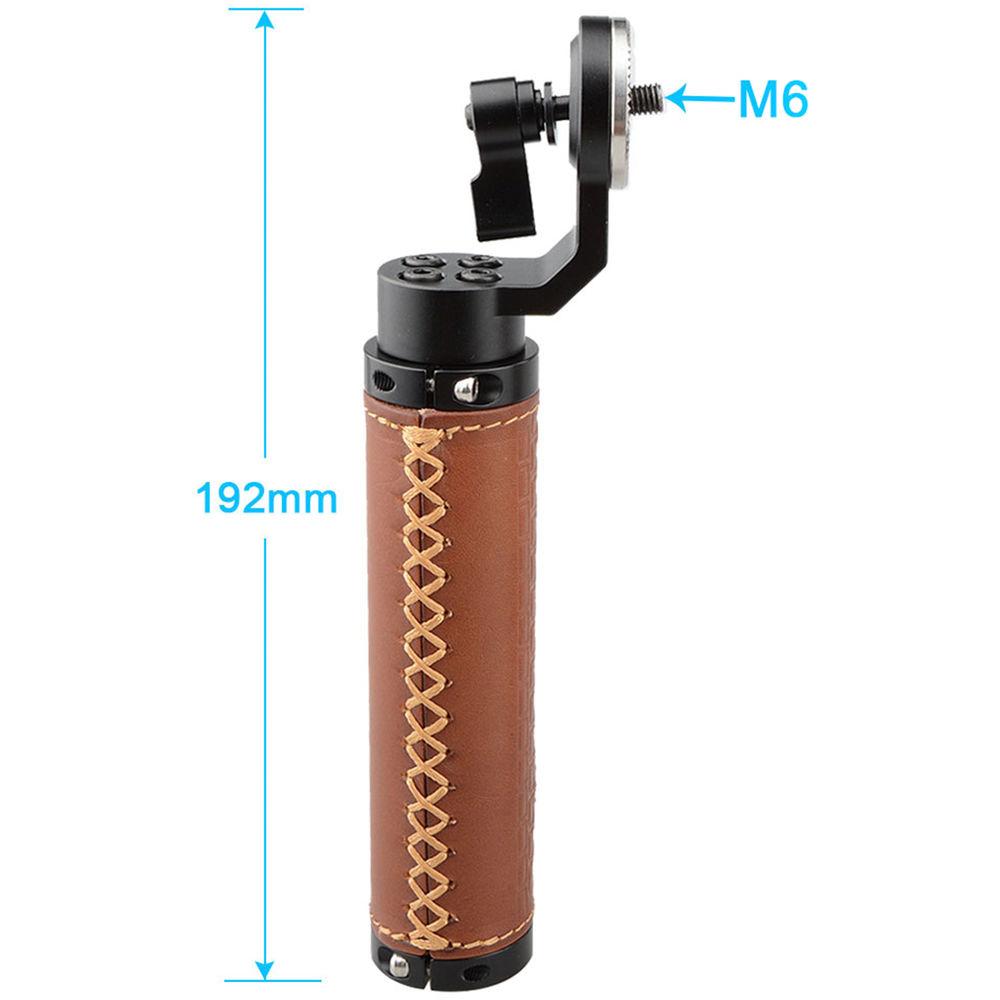 CAMVATE ARRI-Style Leather Rosette Handle Grip for DSLR Shoulder Rig