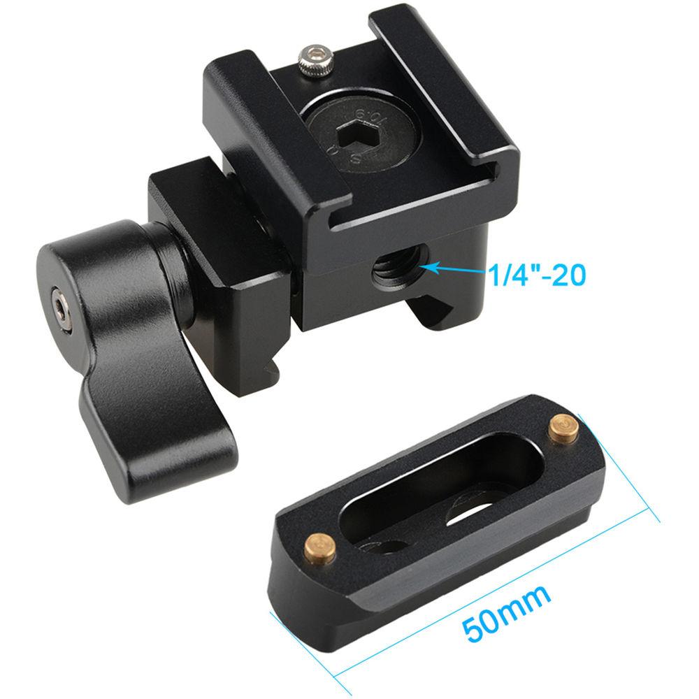 CAMVATE Quick Release Clamp & Cold Shoe Mount Adapter
