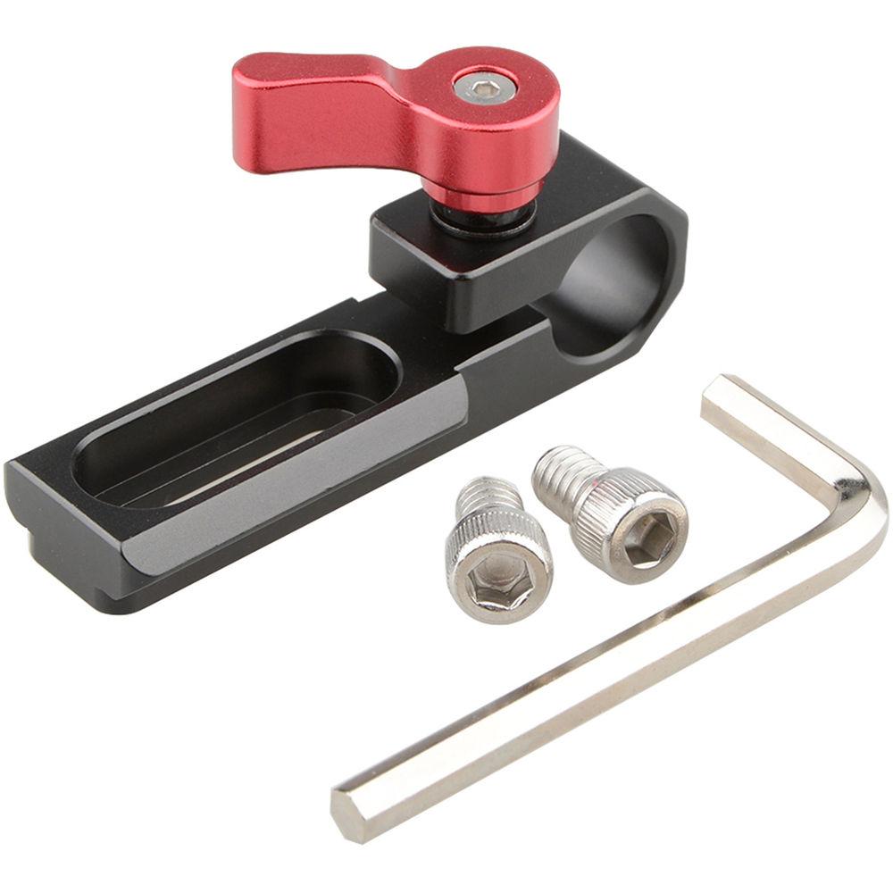 CAMVATE Single 15mm Rod Clamp with NATO Rail