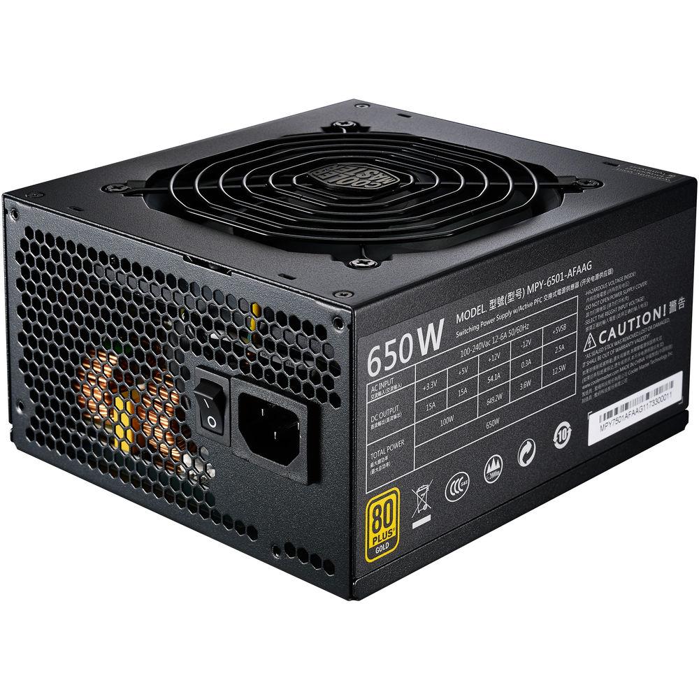 Cooler Master MWE Gold 650 650W 80 Plus Gold Modular Power Supply