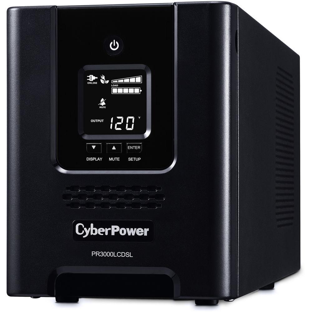 CyberPower Smart App PureSineWave UPS3000Va 2700W,NL5-30P,10
