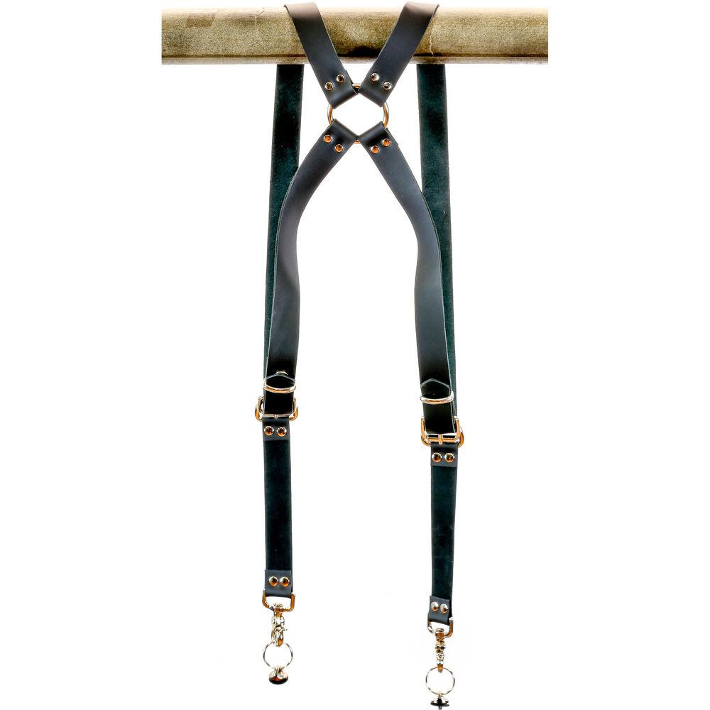 Funk Plus Cowhide Leather Ring Back Harness with 1.25" Wide Straps