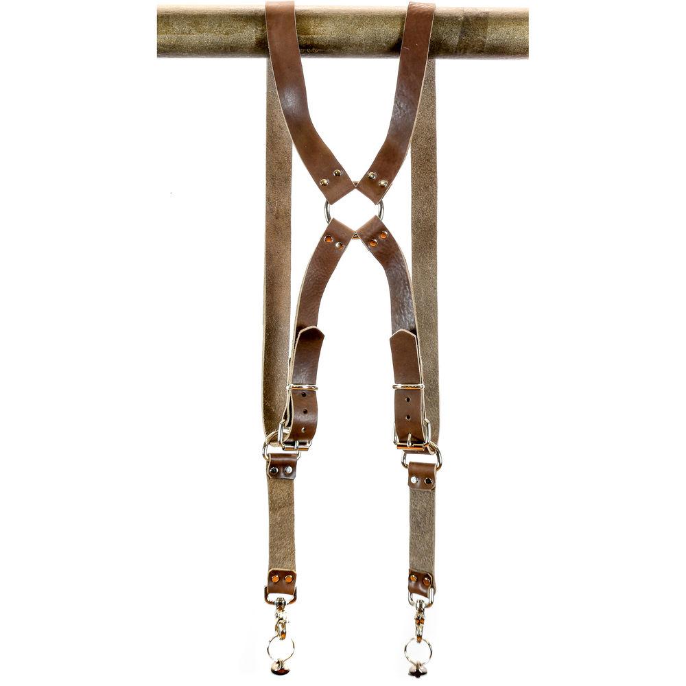 Funk Plus Water Buffalo Leather Ring Back Harness with 1.25" Wide Straps