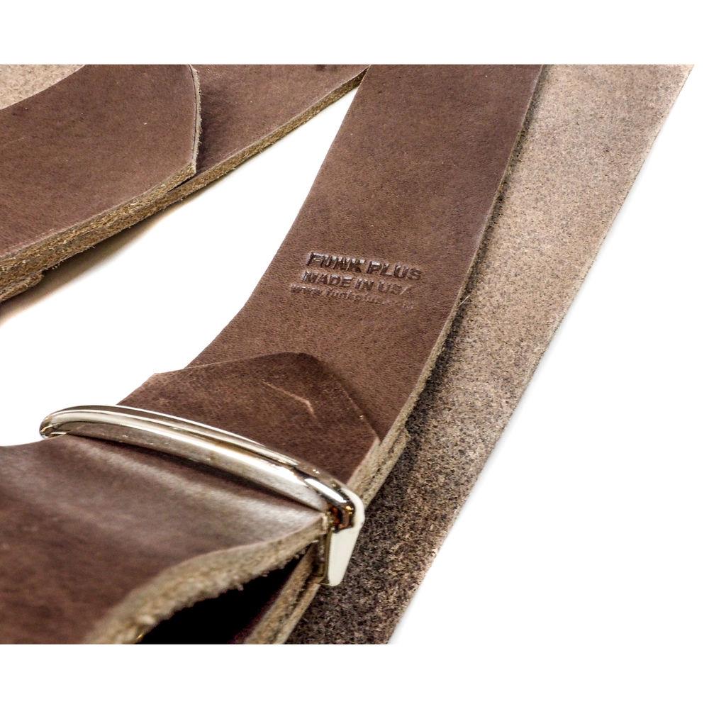 Funk Plus Water Buffalo Leather Ring Back Harness with 1.25" Wide Straps