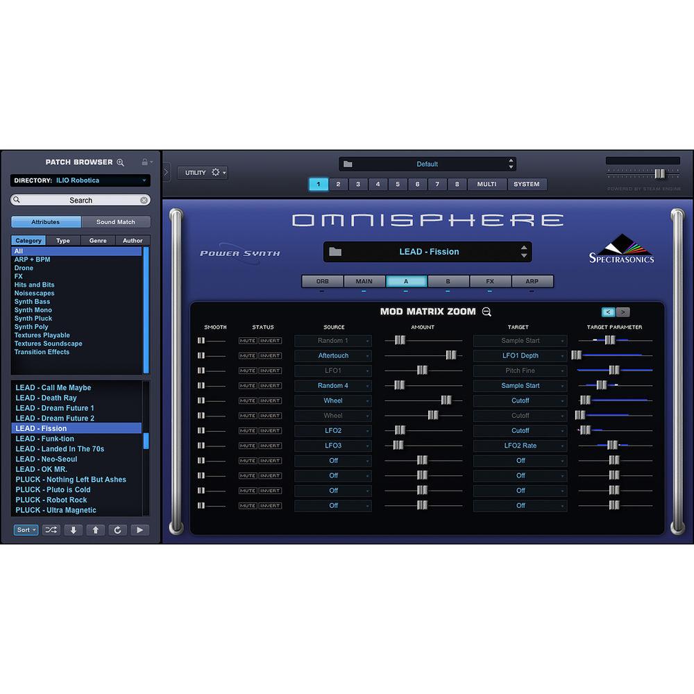 ILIO Robotica - Patch Library For Omnisphere 2