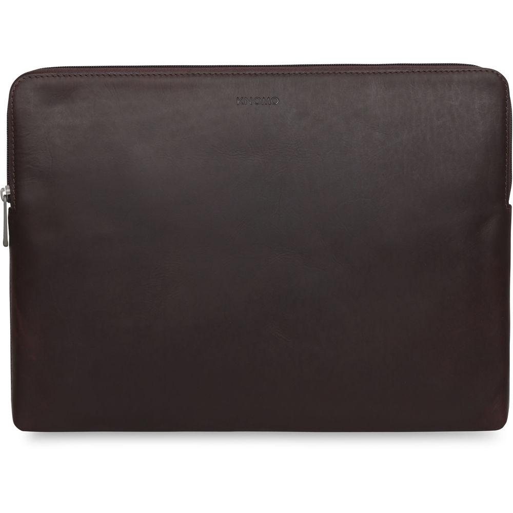 KNOMO USA 15" Leather Laptop Sleeve