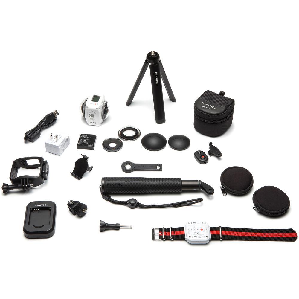 Kodak PIXPRO ORBIT360 4K Spherical VR Camera Satellite Pack
