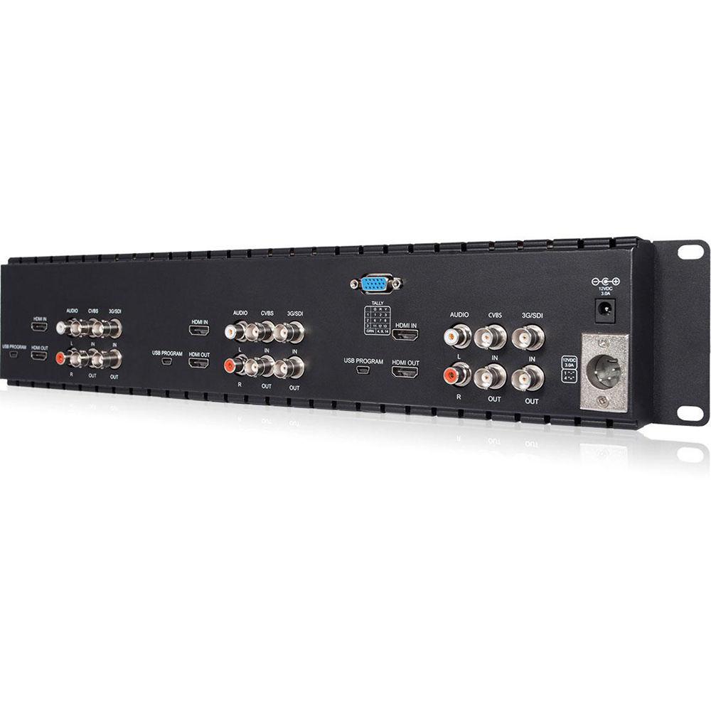 Laizeske RAC51H Triple 5" LCD Rack Monitor