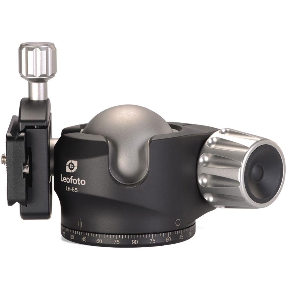 Leofoto LH-55 Low Profile Ball Head with Quick Release Plate