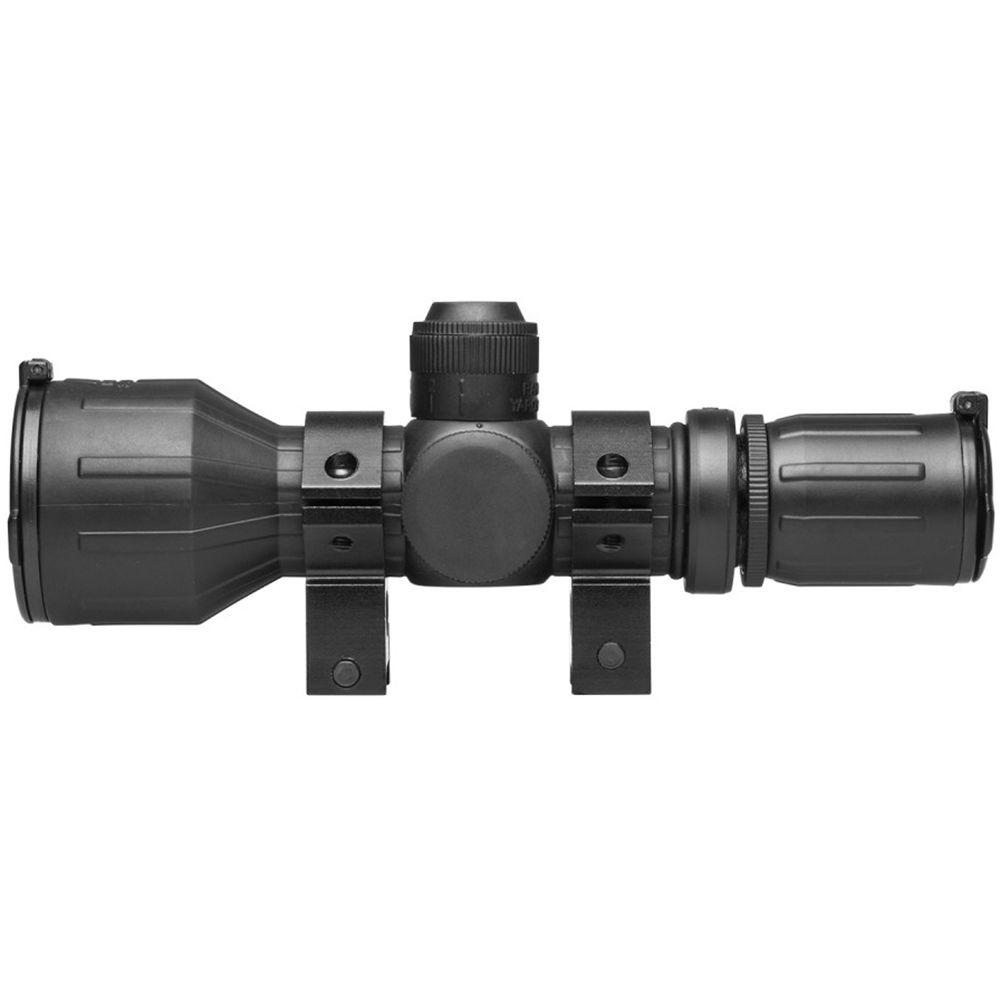 NcSTAR 3-9x42 Rubber-Armored Compact Riflescope