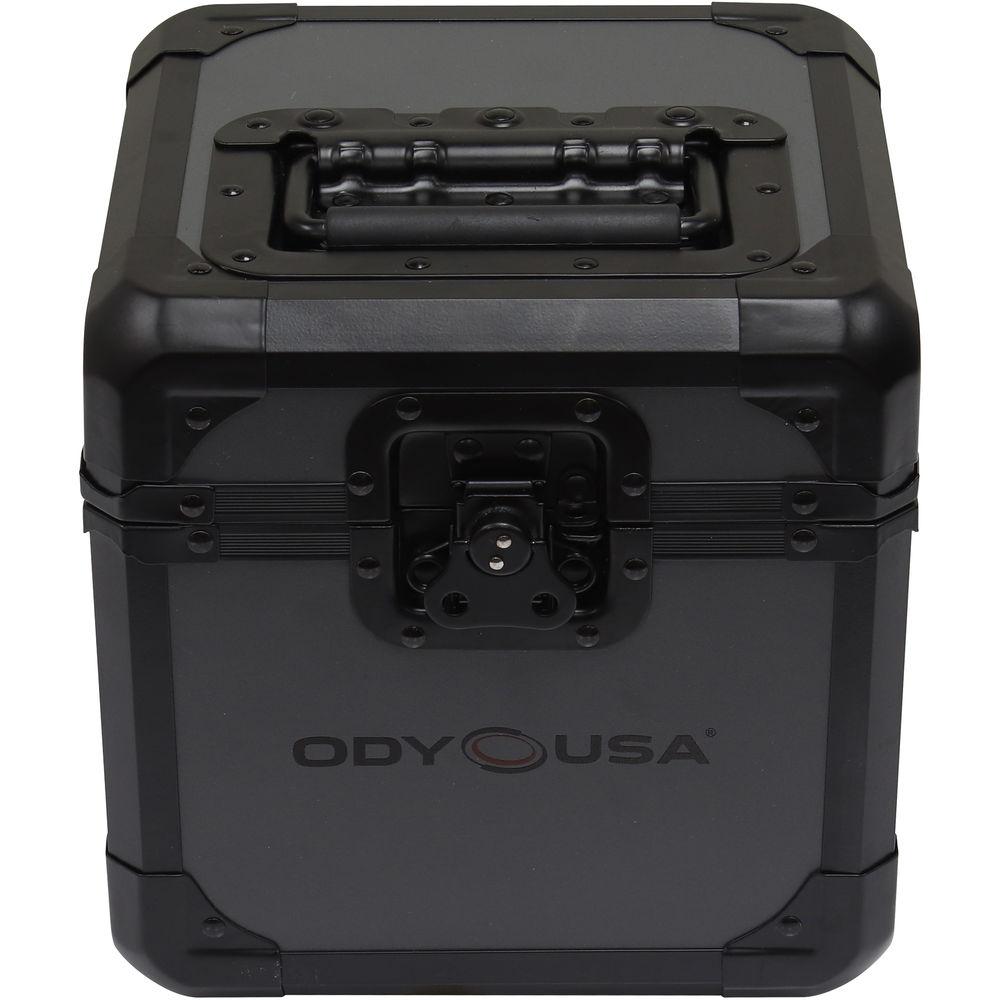 Odyssey Innovative Designs Black Krom On Gray Series 7"-Vinyl Utility Case