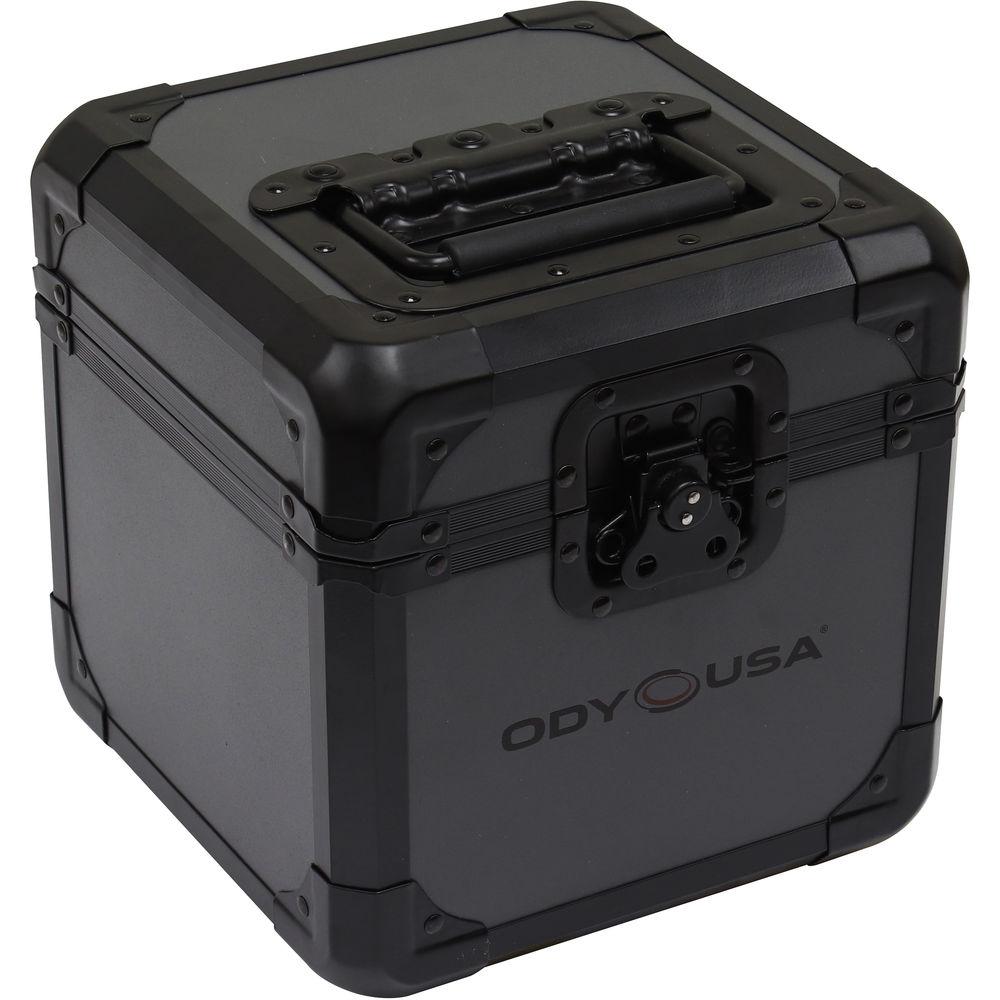 Odyssey Innovative Designs Black Krom On Gray Series 7"-Vinyl Utility Case