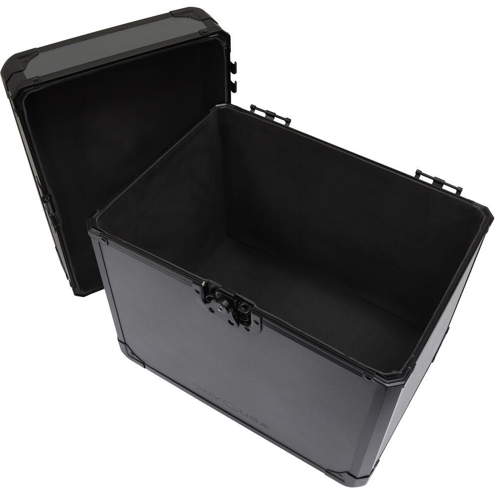 Odyssey Innovative Designs Black Krom on Gray Series Vinyl and LP Utility Carrying Case