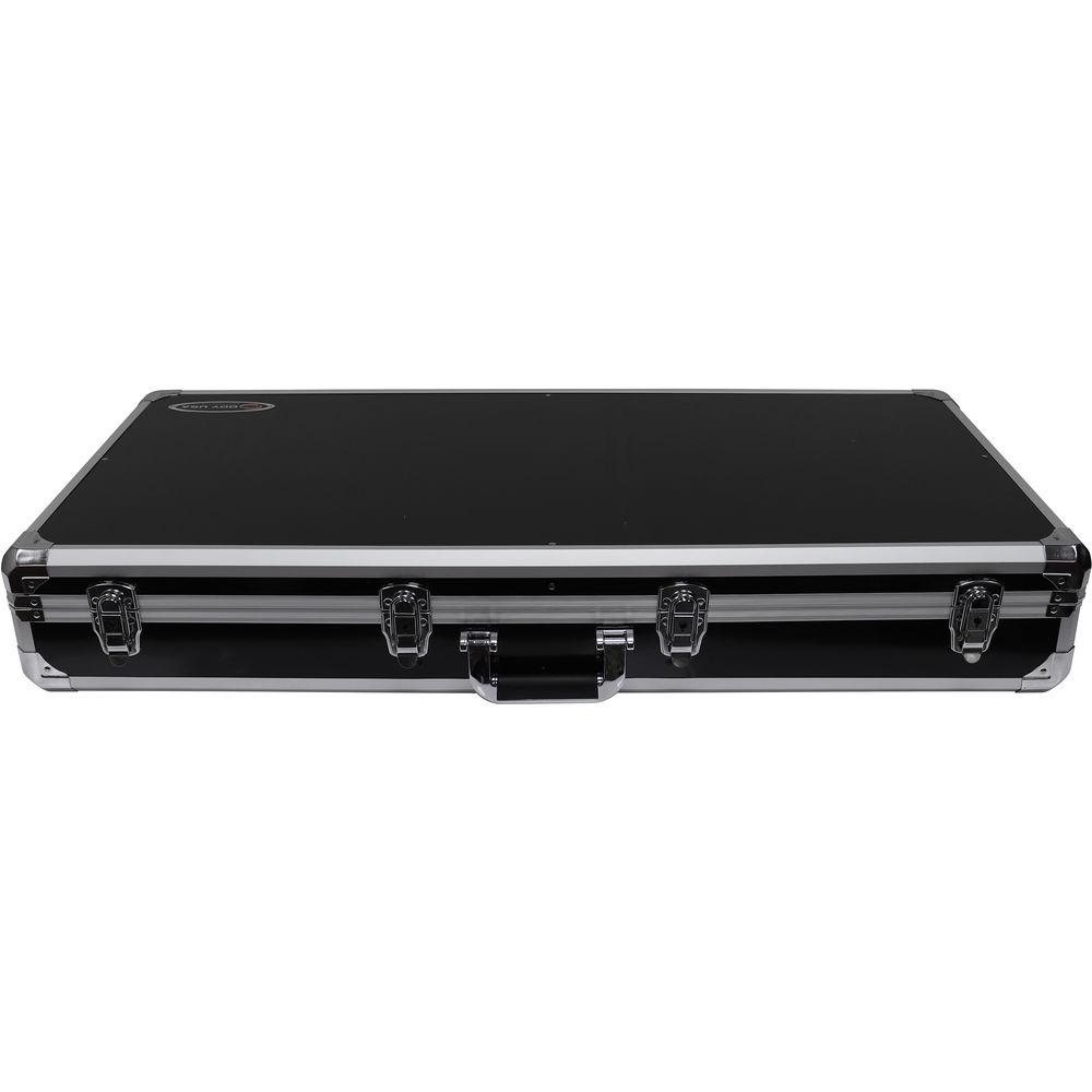 Odyssey Innovative Designs Krom Series DJ Coffin for 2 x Numark PT01 Scratch Turntables 10" DJ Mixer