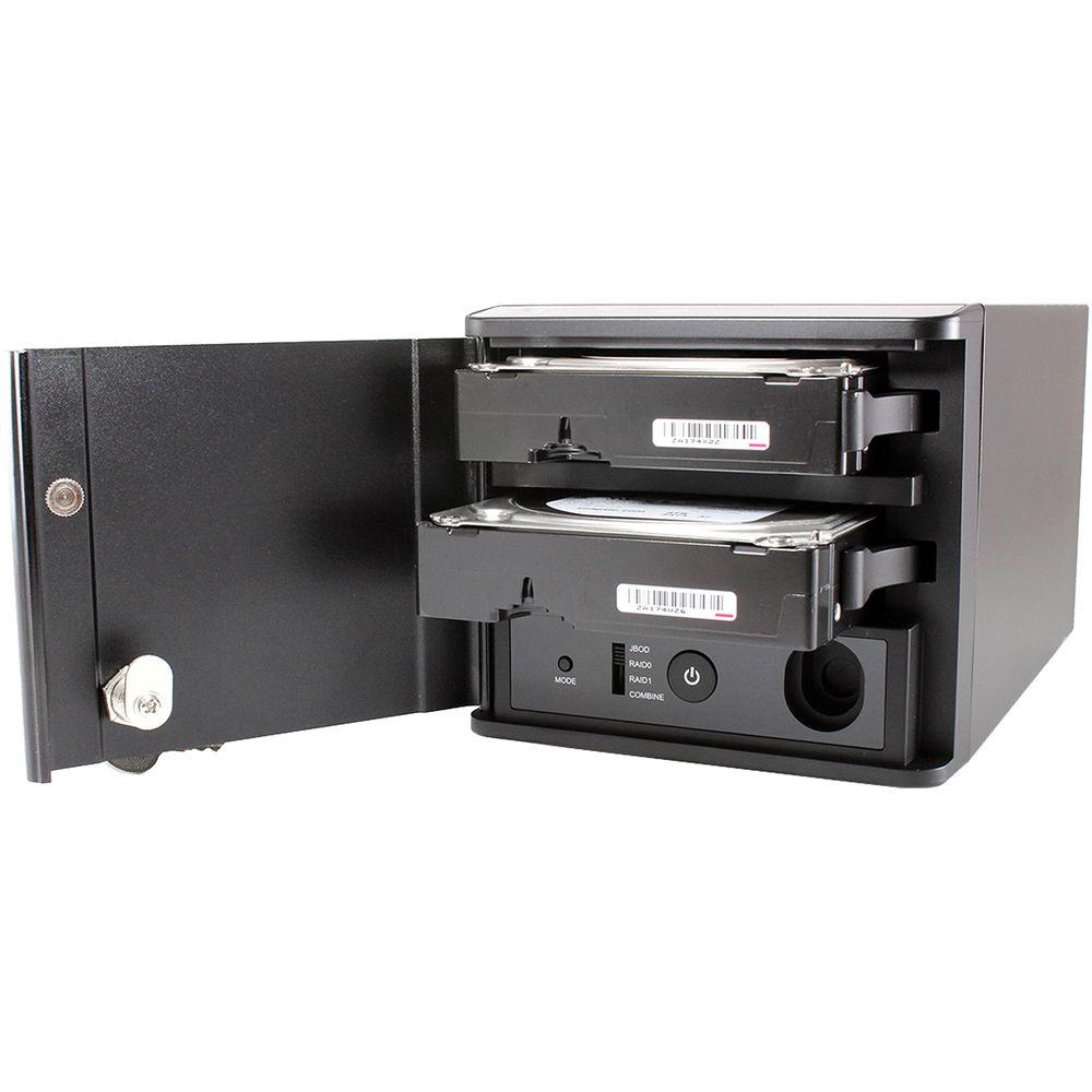 Oyen Digital 20TB Mobius Pro 2-Bay USB-C RAID HDD System