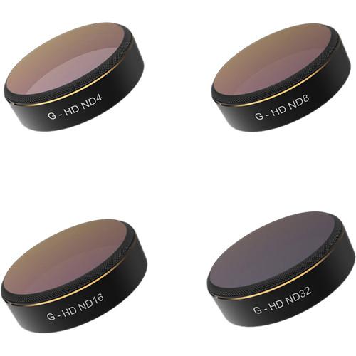 PGYTECH 4-Filter Set Case for DJI Phantom 4 Pro