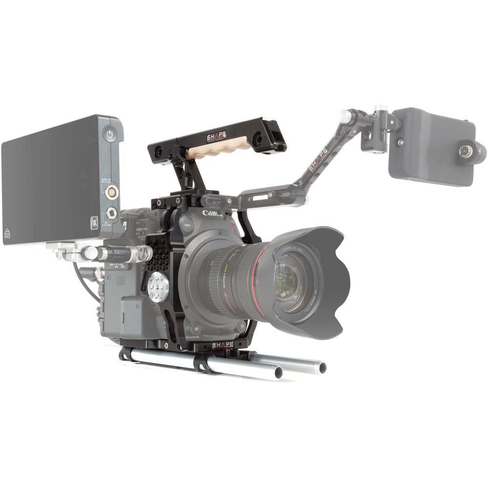 SHAPE 15mm Lightweight Rod System for Canon 200 Camera