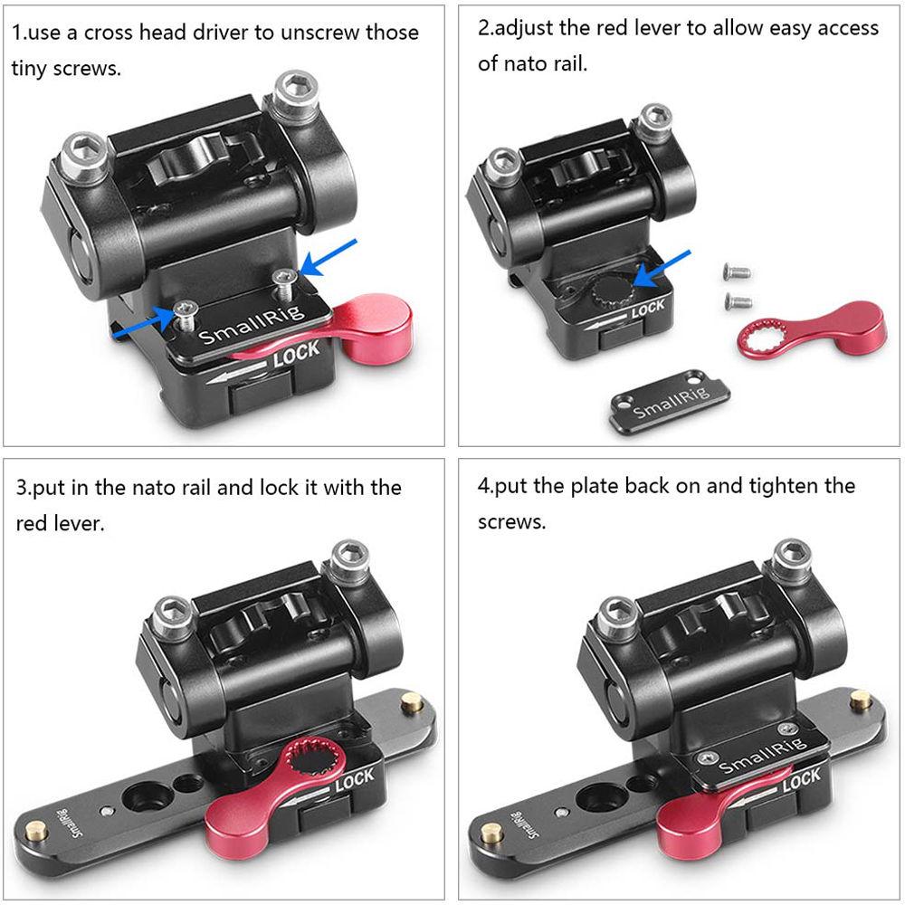 SmallRig DSLR Monitor Holder with NATO Clamp