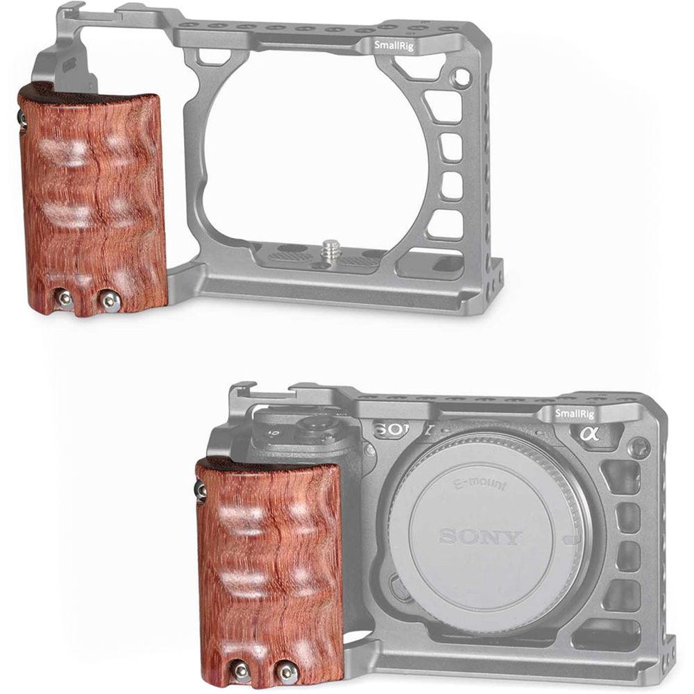 SmallRig Wooden Handgrip for SmallRig Sony a6500 a6000 a6300 Cages