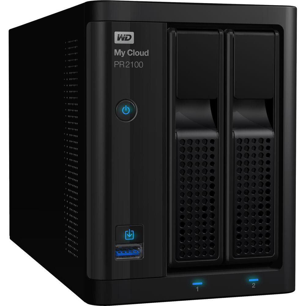 WD My Cloud PR2100 20TB 2-Bay NAS Server