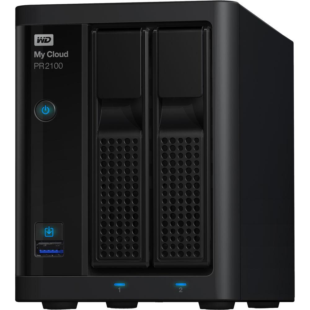 WD My Cloud PR2100 20TB 2-Bay NAS Server