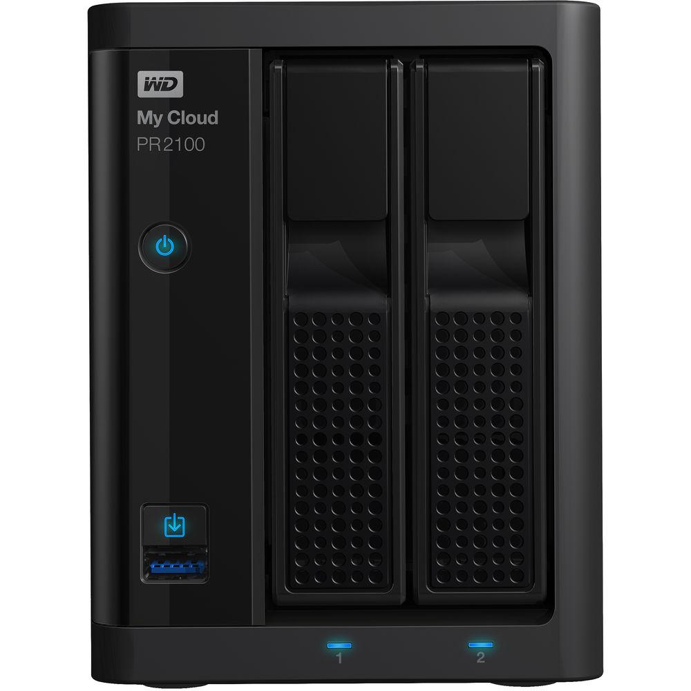 WD My Cloud PR2100 20TB 2-Bay NAS Server