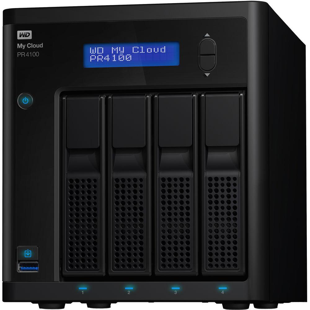WD My Cloud PR4100 40TB 4-Bay NAS Server
