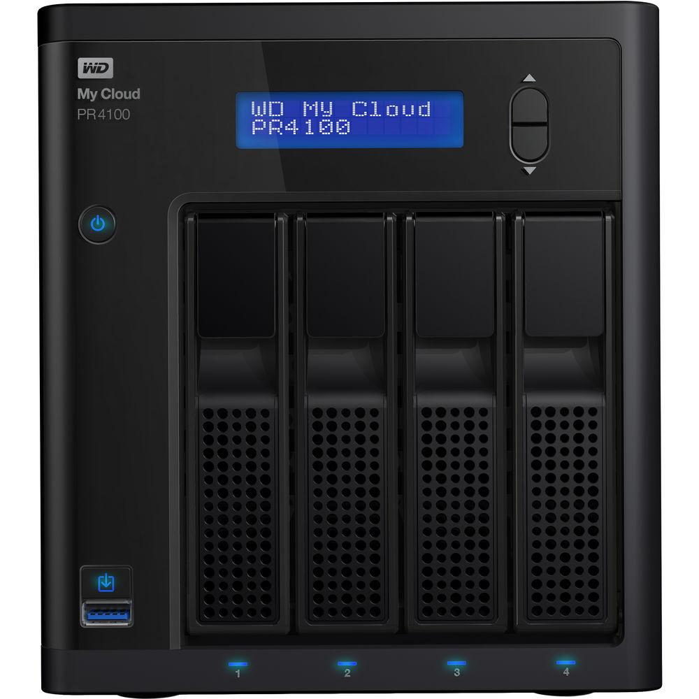 WD My Cloud PR4100 40TB 4-Bay NAS Server