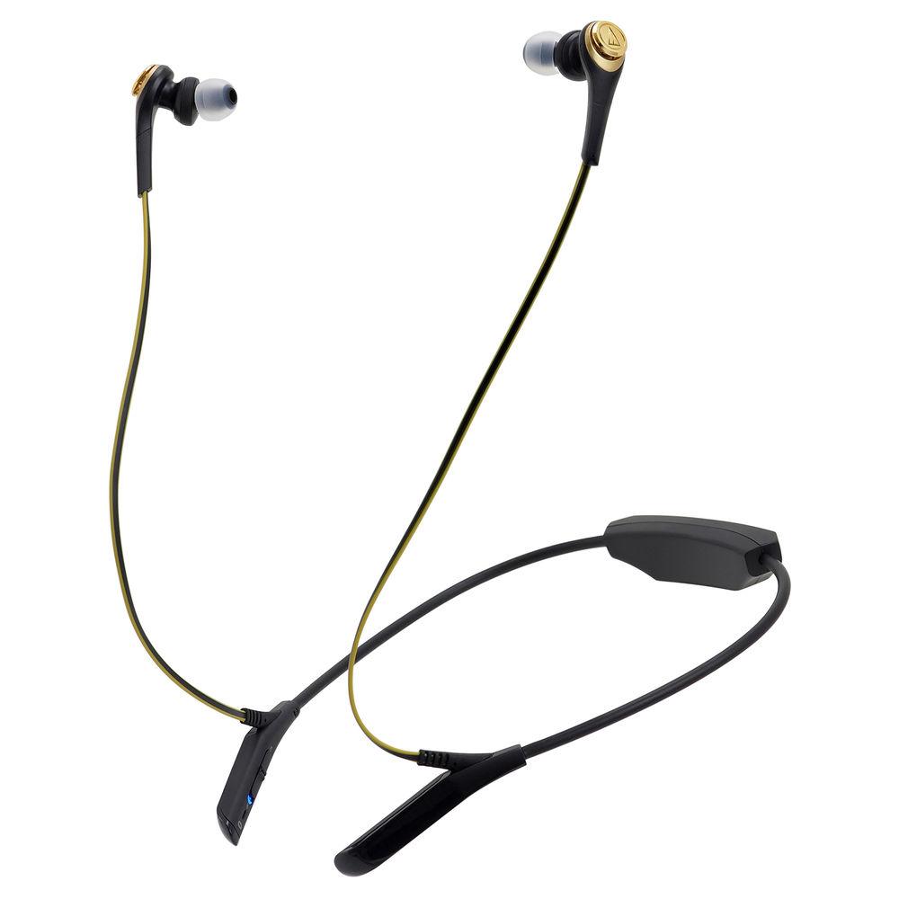 Audio-Technica Consumer ATH-CKS550BT Solid Bass Wireless In-Ear Headphones