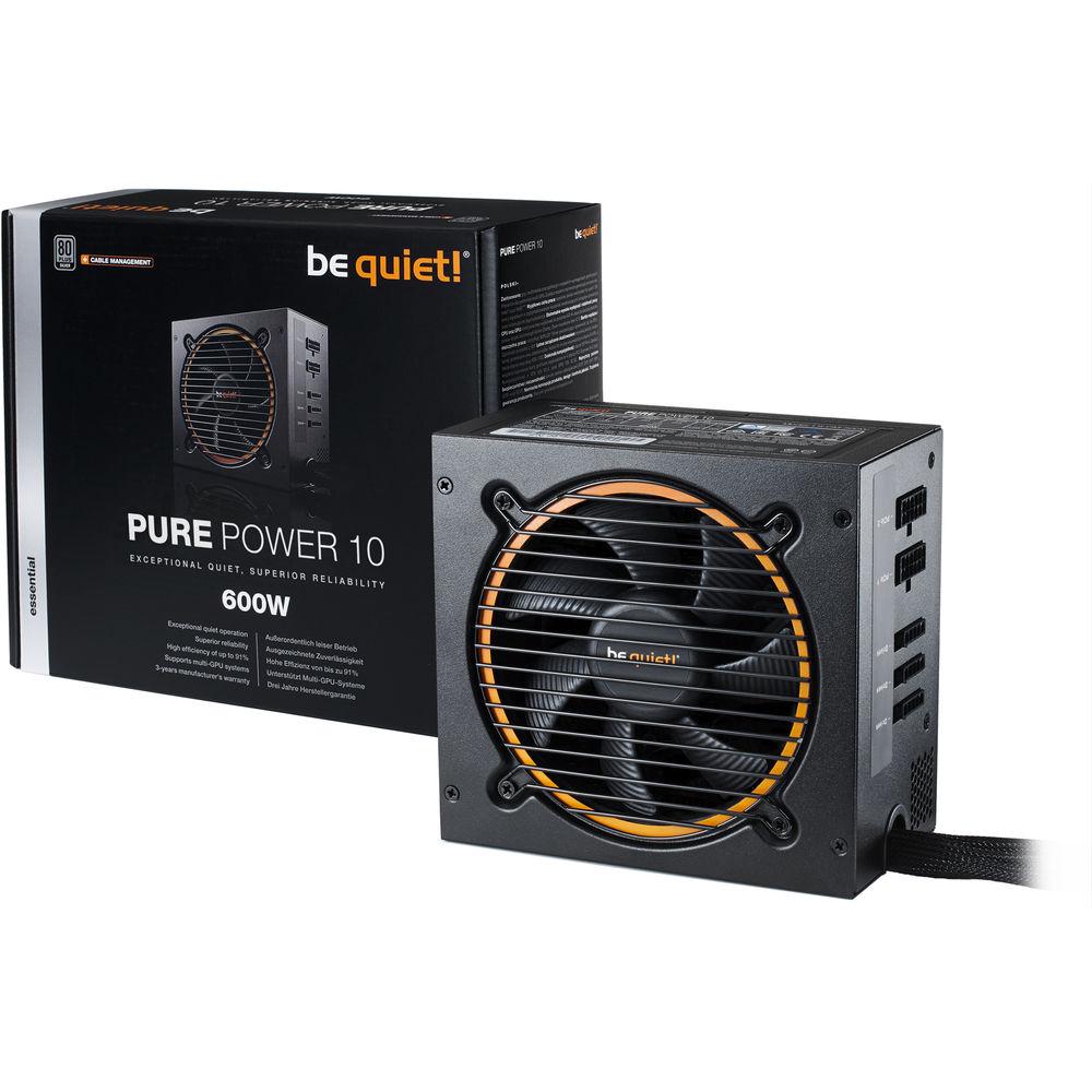 be quiet! Pure Power 10 600W CM 80 Plus Silver Modular Power Supply