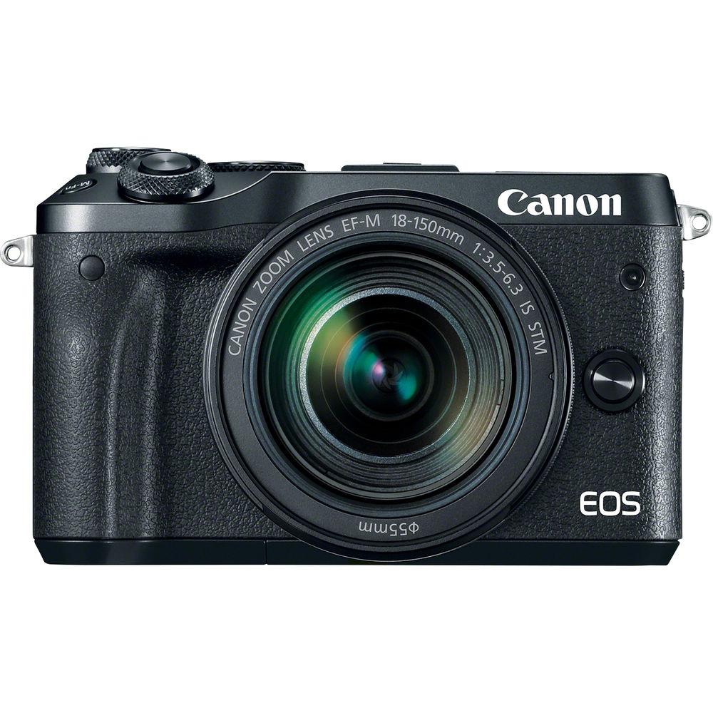 Canon EOS M6 Mirrorless Digital Camera with 18-150mm Lens